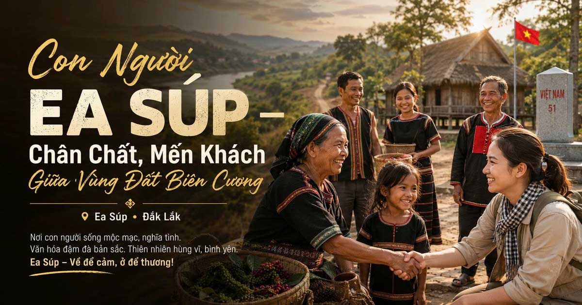 Con Người Ea Súp – Chân Chất, Mến Khách Giữa Vùng Đất Biên Cương